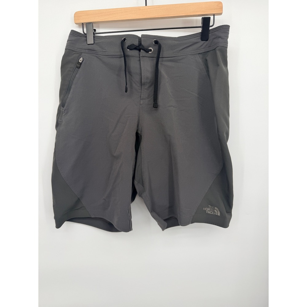 The North Face Board Shorts Mens 32 Grey Good Quick Dry Hiking Surf Pocket